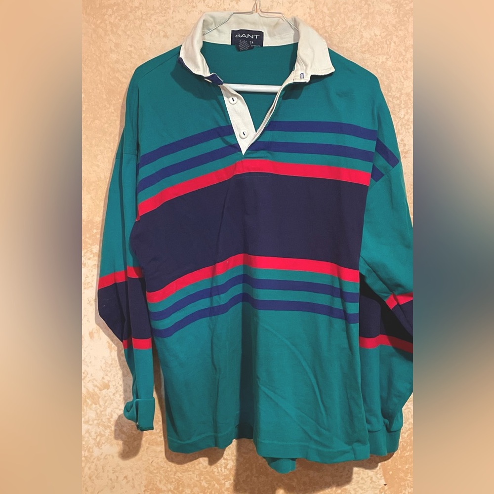 VINTAGE Rugby shirt/ Gant Rugger (size L)